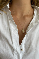 june 20 pink pearl necklace